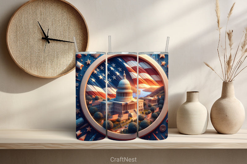 4th of July Tumbler Wrap Bundle 86 - CraftNest - Digital Crafting and Art