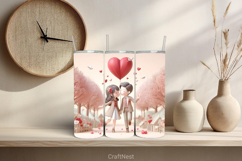 Valentine Tumbler Wrap Bundle 31 - CraftNest - Digital Crafting and Art