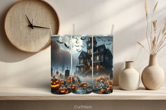 Halloween Tumbler Wrap Bundle 33 - CraftNest - Digital Crafting and Art