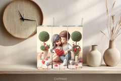 Valentine Tumbler Wrap Bundle 17 - CraftNest - Digital Crafting and Art