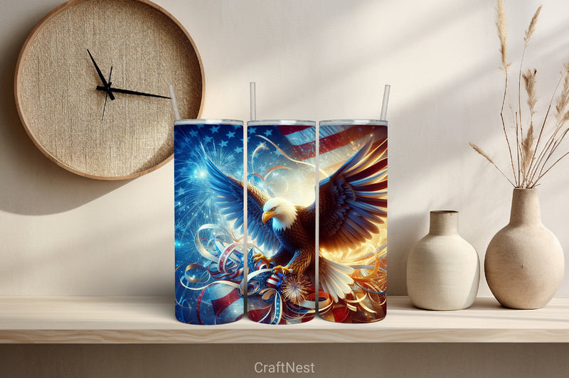 4th of July Tumbler Wrap Bundle 115 - CraftNest - Digital Crafting and Art