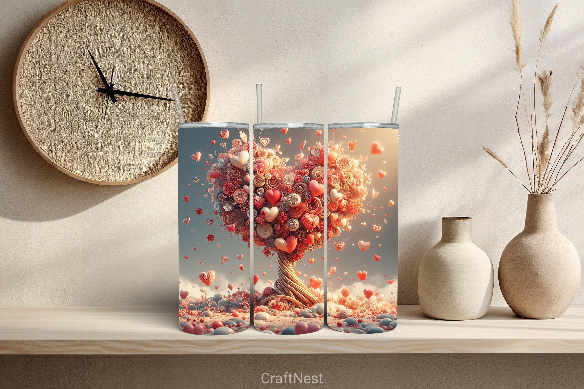 Valentine Tumbler Wrap Bundle 61 - CraftNest - Digital Crafting and Art