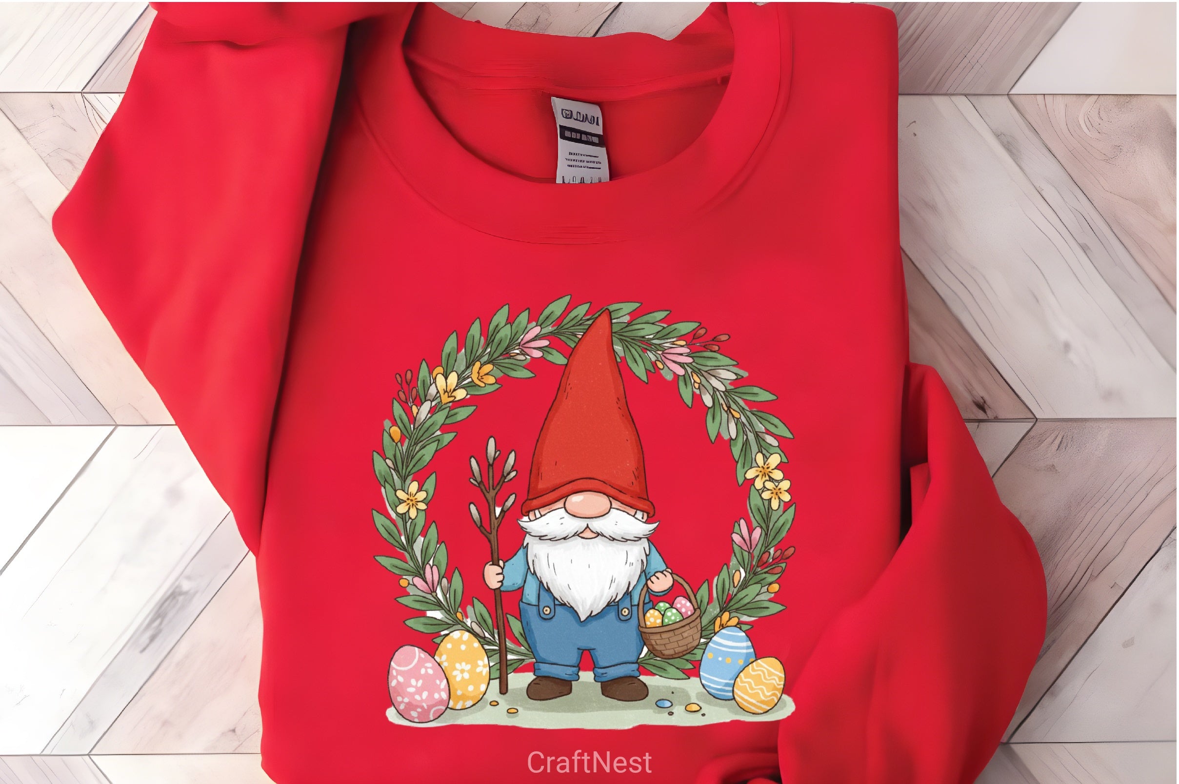 Easter Gnome Clipart Bundle 12 - CraftNest - Digital Crafting and Art