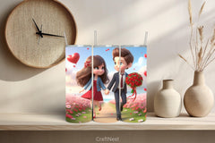 Valentine Tumbler Wrap Bundle 58 - CraftNest - Digital Crafting and Art