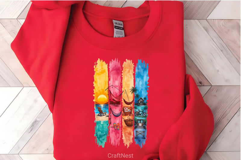 Vibrant Retirement T Shirt Design Bundle - CraftNest - Digital Crafting and Art