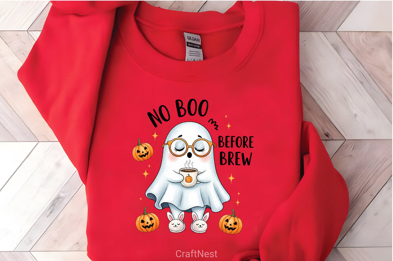 No Boo Before Brew Clipart Bundle - CraftNest - Digital Crafting and Art