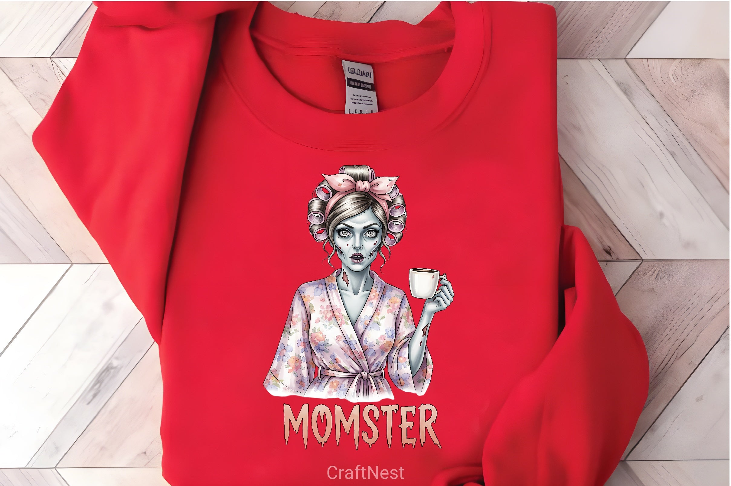 Morning Momster Clipart Bundle - CraftNest - Digital Crafting and Art