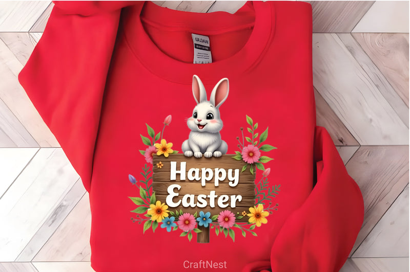 Cute Easter Rabbit Clipart Bundle - CraftNest - Digital Crafting and Art