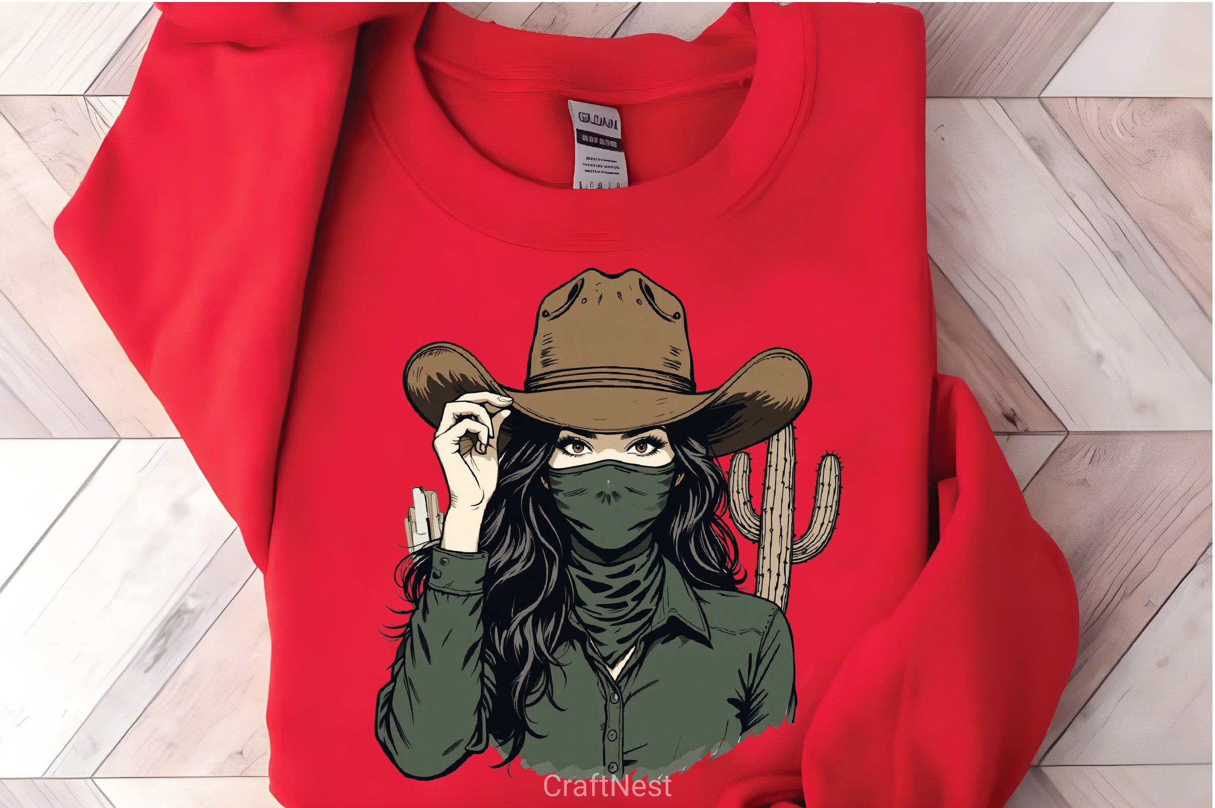 Cowgirl Woman Clipart Bundle - CraftNest - Digital Crafting and Art