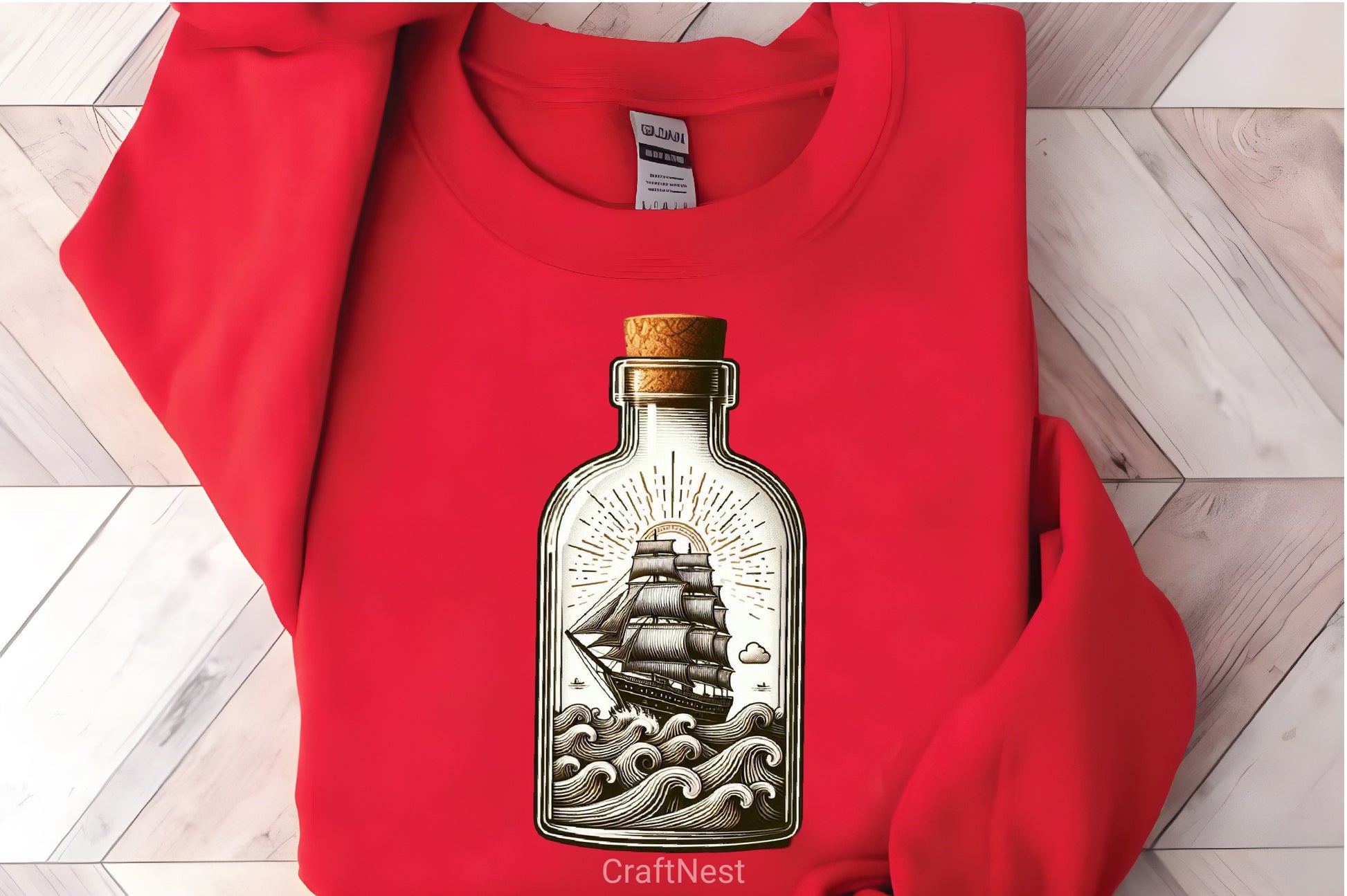 Ship In A Bottle Clipart Bundle - CraftNest - Digital Crafting and Art