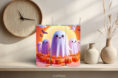 Halloween Tumbler Wrap Bundle 68 - CraftNest - Digital Crafting and Art