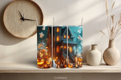 Halloween Tumbler Wrap Bundle 60 - CraftNest - Digital Crafting and Art