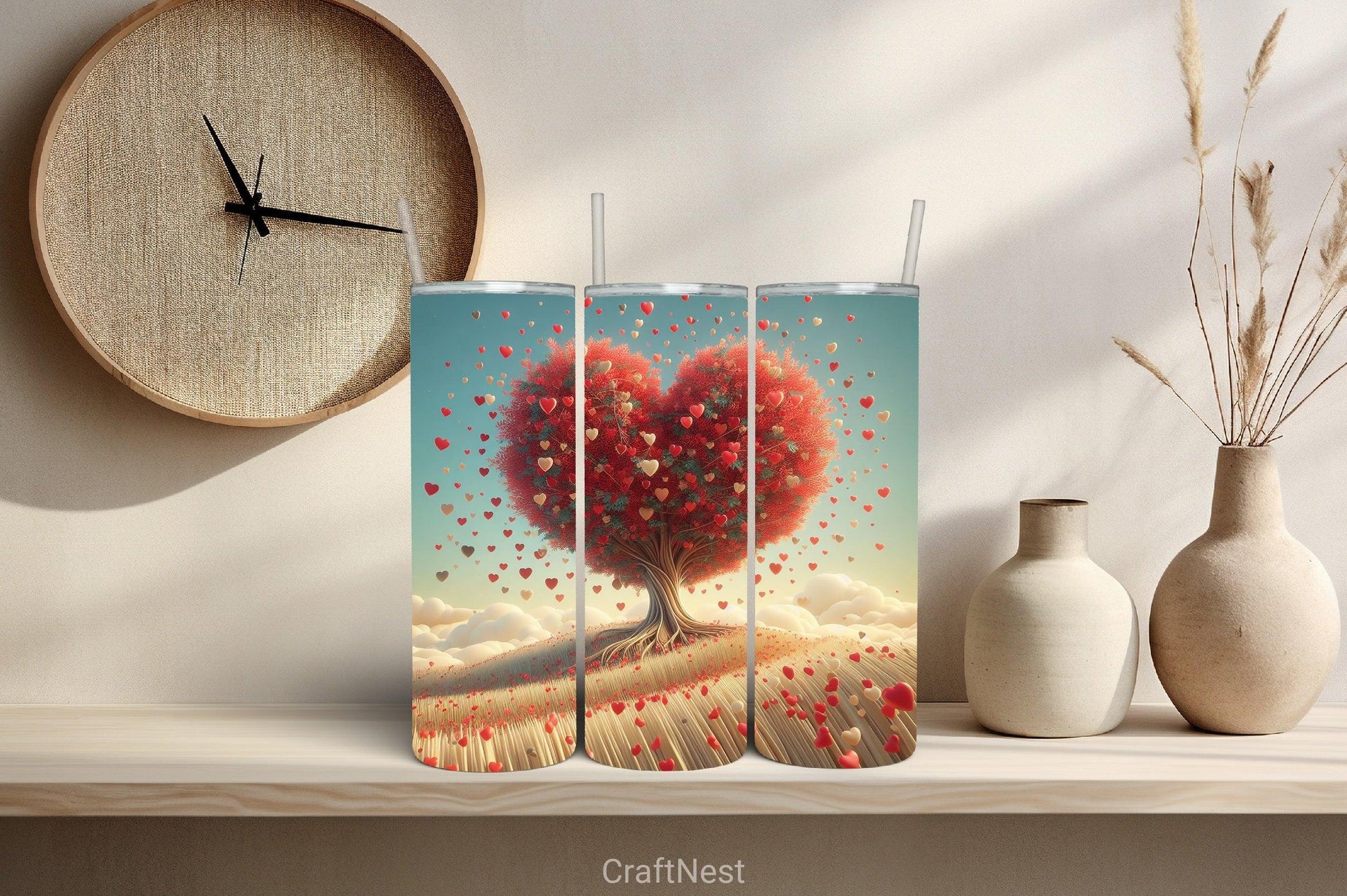 Valentine Tumbler Wrap Bundle 92 - CraftNest - Digital Crafting and Art