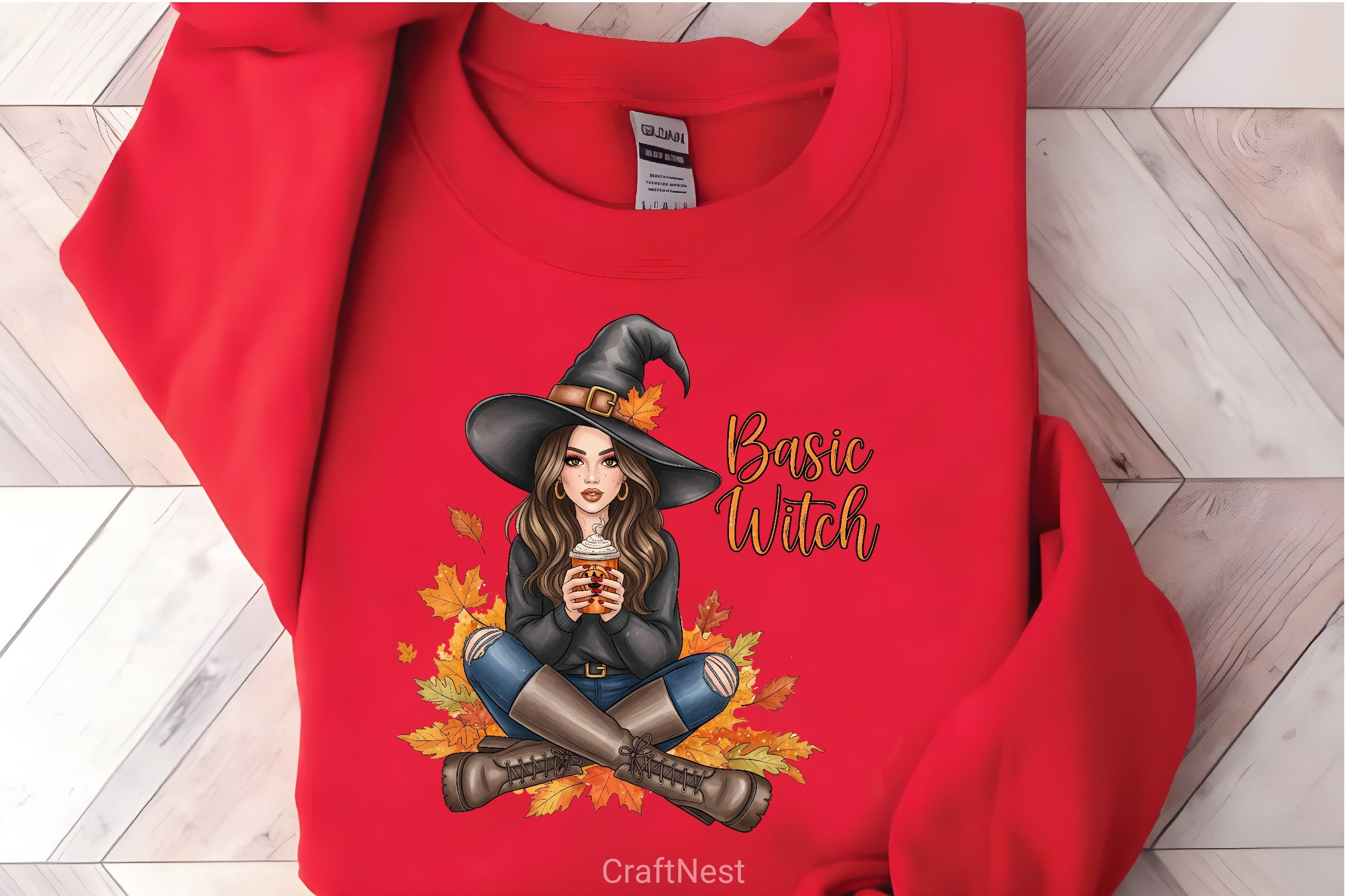 Basic Witch Pumpkin Spice Clipart Bundle - CraftNest - Digital Crafting and Art