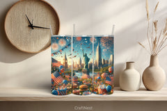 4th of July Tumbler Wrap Bundle 42 - CraftNest - Digital Crafting and Art