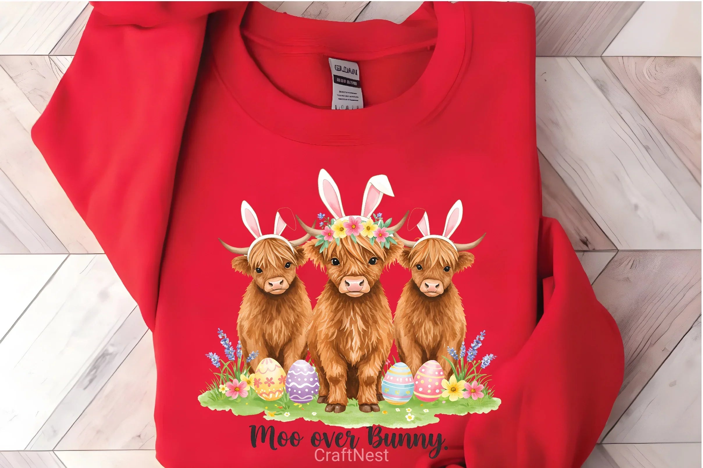 Easter Cows Clipart Bundle - CraftNest - Digital Crafting and Art