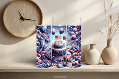 4th of July Tumbler Wrap Bundle 76 - CraftNest - Digital Crafting and Art