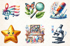Teaching Material Clipart Bundle 1 - CraftNest - Digital Crafting and Art
