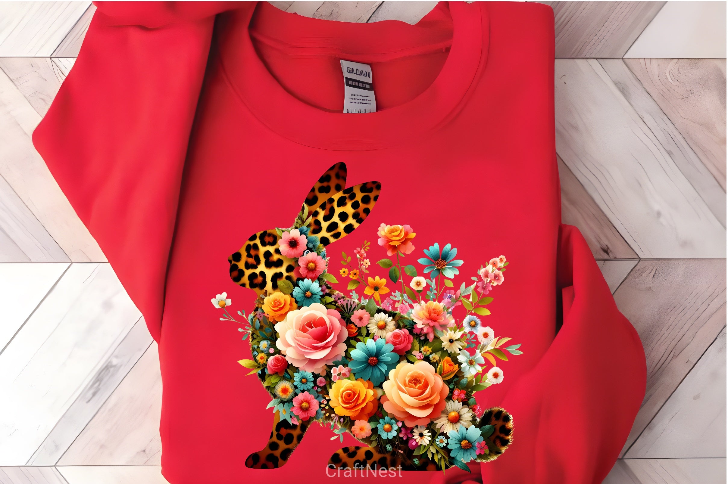 Leopard Bunny Clipart Bundle - CraftNest - Digital Crafting and Art