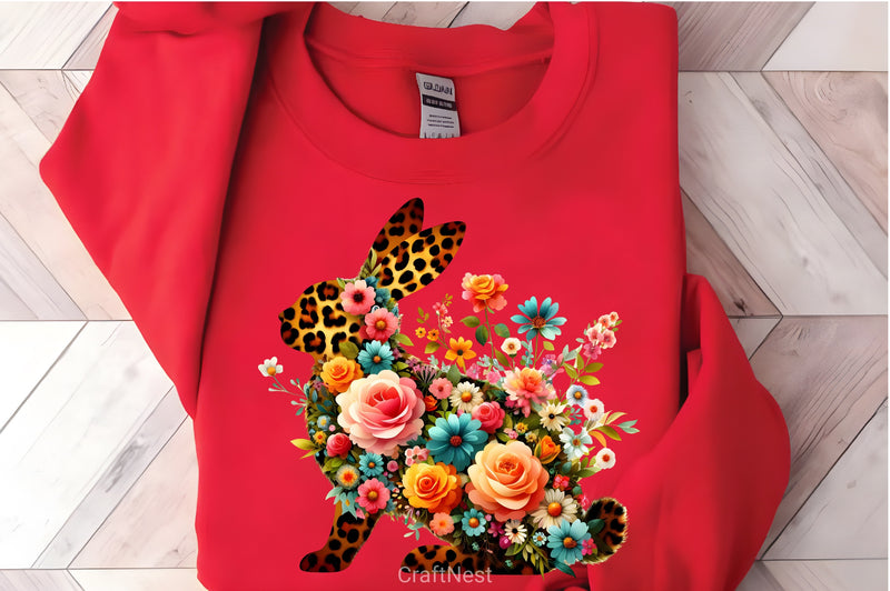 Leopard Bunny Clipart Bundle - CraftNest - Digital Crafting and Art