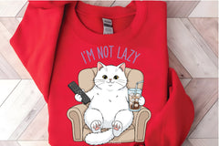 Relaxed Cat Clipart Bundle - CraftNest - Digital Crafting and Art