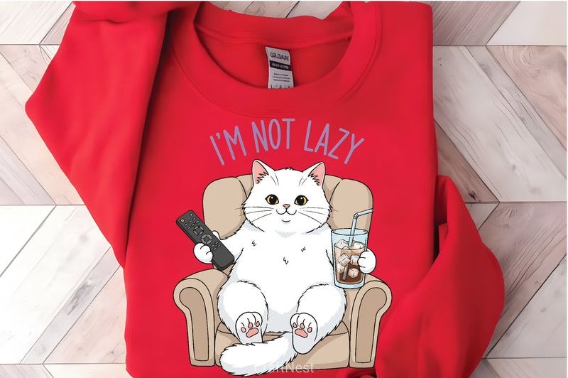 Relaxed Cat Clipart Bundle - CraftNest - Digital Crafting and Art