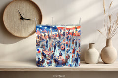 4th of July Tumbler Wrap Bundle 77 - CraftNest - Digital Crafting and Art