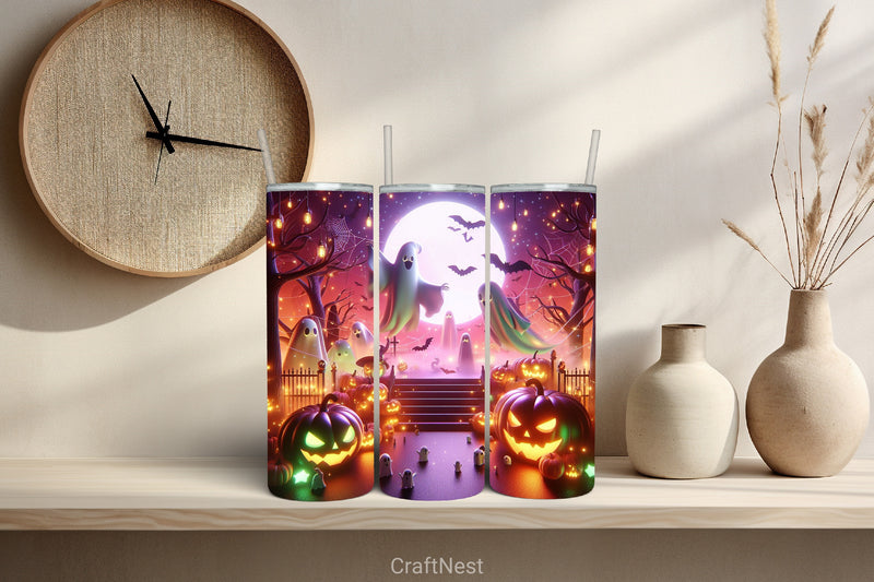 Halloween Tumbler Wrap Bundle 10 - CraftNest - Digital Crafting and Art