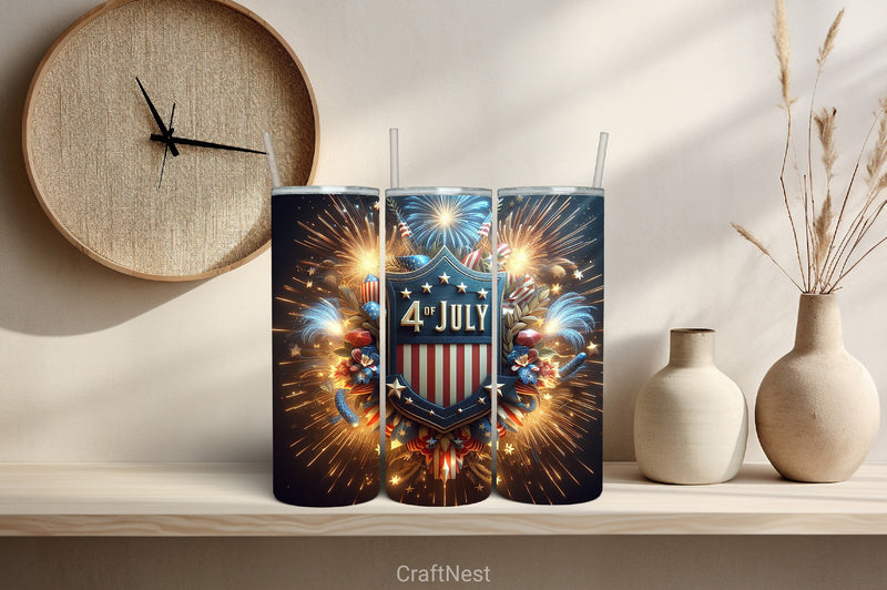 4th of July Tumbler Wrap Bundle 91 - CraftNest - Digital Crafting and Art