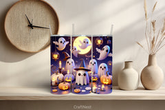 Halloween Tumbler Wrap Bundle 7 - CraftNest - Digital Crafting and Art