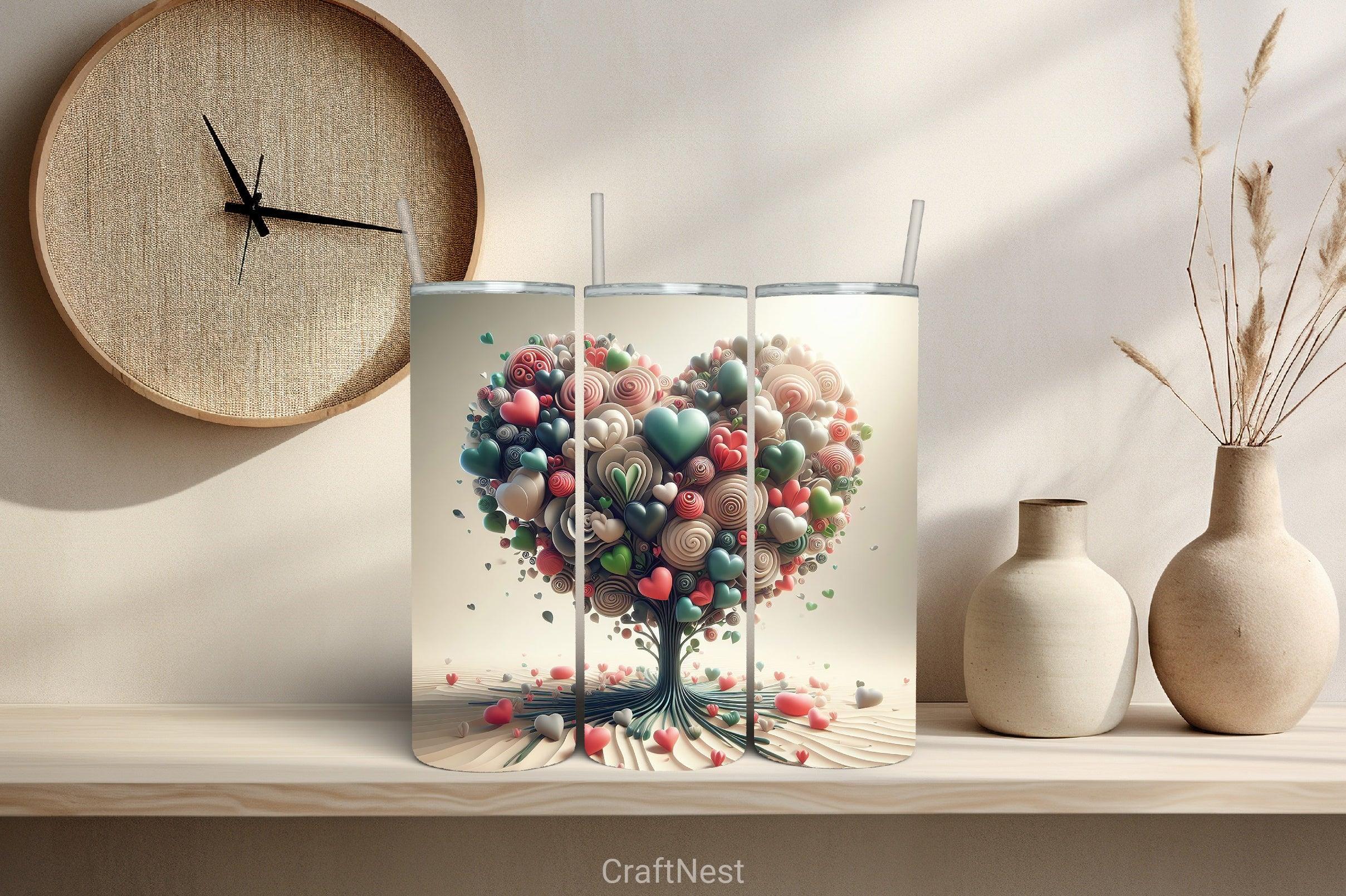 Valentine Tumbler Wrap Bundle 95 - CraftNest - Digital Crafting and Art