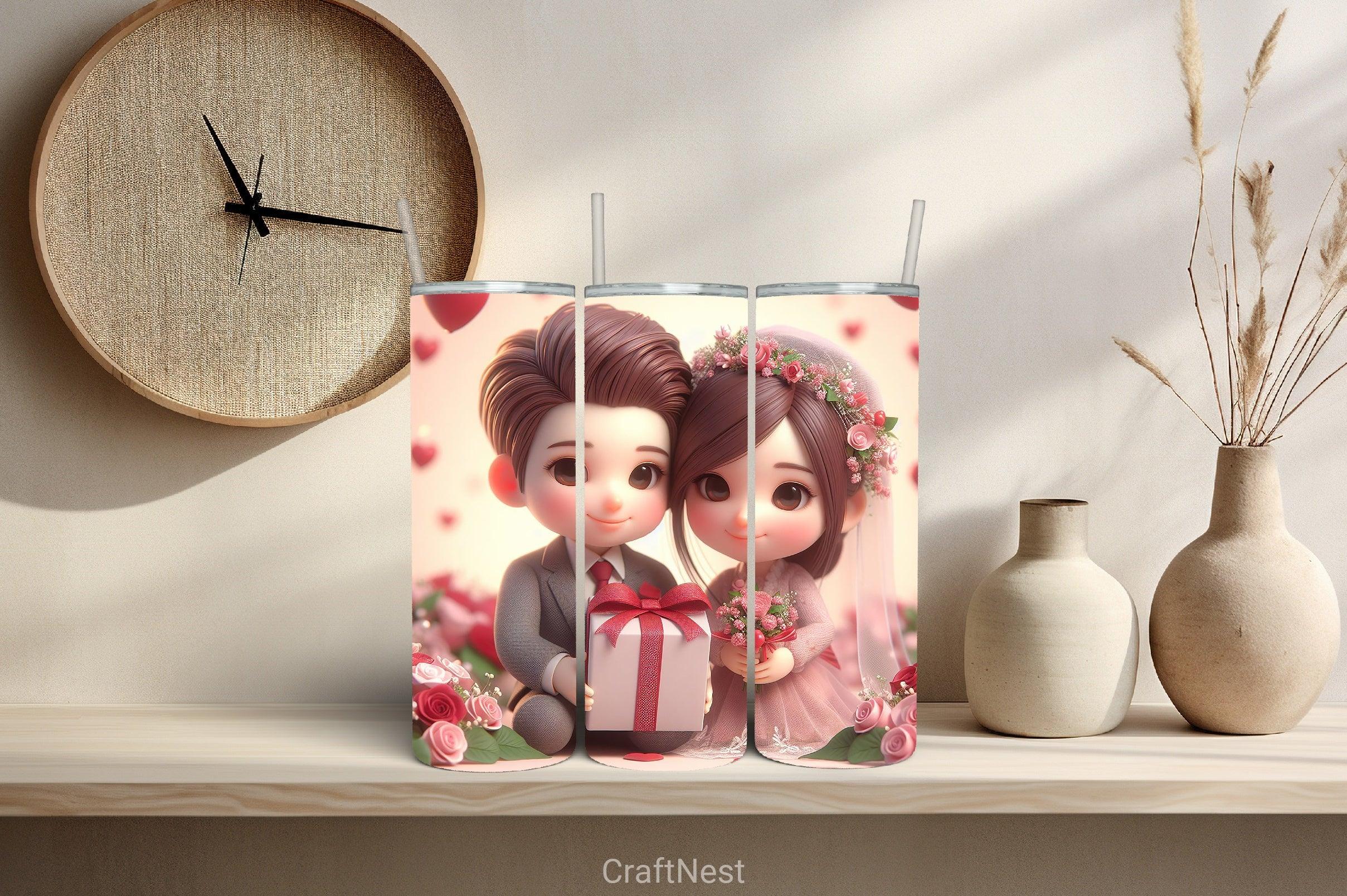 Valentine Tumbler Wrap Bundle 40 - CraftNest - Digital Crafting and Art