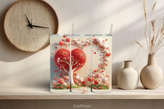 Valentine Tumbler Wrap Bundle 4 - CraftNest - Digital Crafting and Art