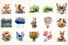 Spring Clipart Bundle - CraftNest - Digital Crafting and Art
