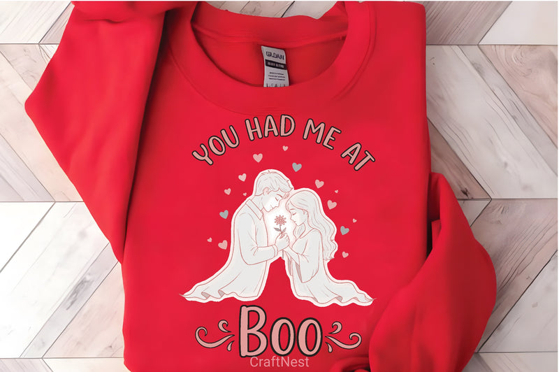 You Had Me At Boo Tee Clipart Bundle - CraftNest - Digital Crafting and Art