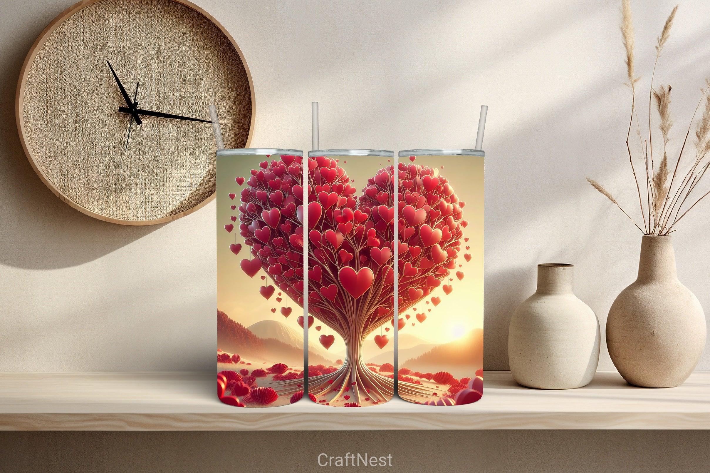 Valentine Tumbler Wrap Bundle 15 - CraftNest - Digital Crafting and Art