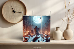 Halloween Tumbler Wrap Bundle 54 - CraftNest - Digital Crafting and Art