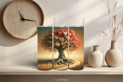 Valentine Tumbler Wrap Bundle 19 - CraftNest - Digital Crafting and Art