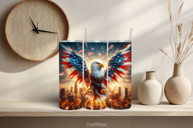 4th of July Tumbler Wrap Bundle 74 - CraftNest - Digital Crafting and Art