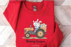Easter Tractor Farm Clipart Bundle - CraftNest - Digital Crafting and Art