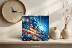 4th of July Tumbler Wrap Bundle 102 - CraftNest - Digital Crafting and Art