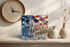 4th of July Tumbler Wrap Bundle 95 - CraftNest - Digital Crafting and Art