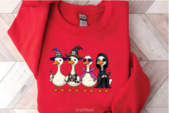 Halloween Geese Cartoon Clipart Bundle - CraftNest - Digital Crafting and Art