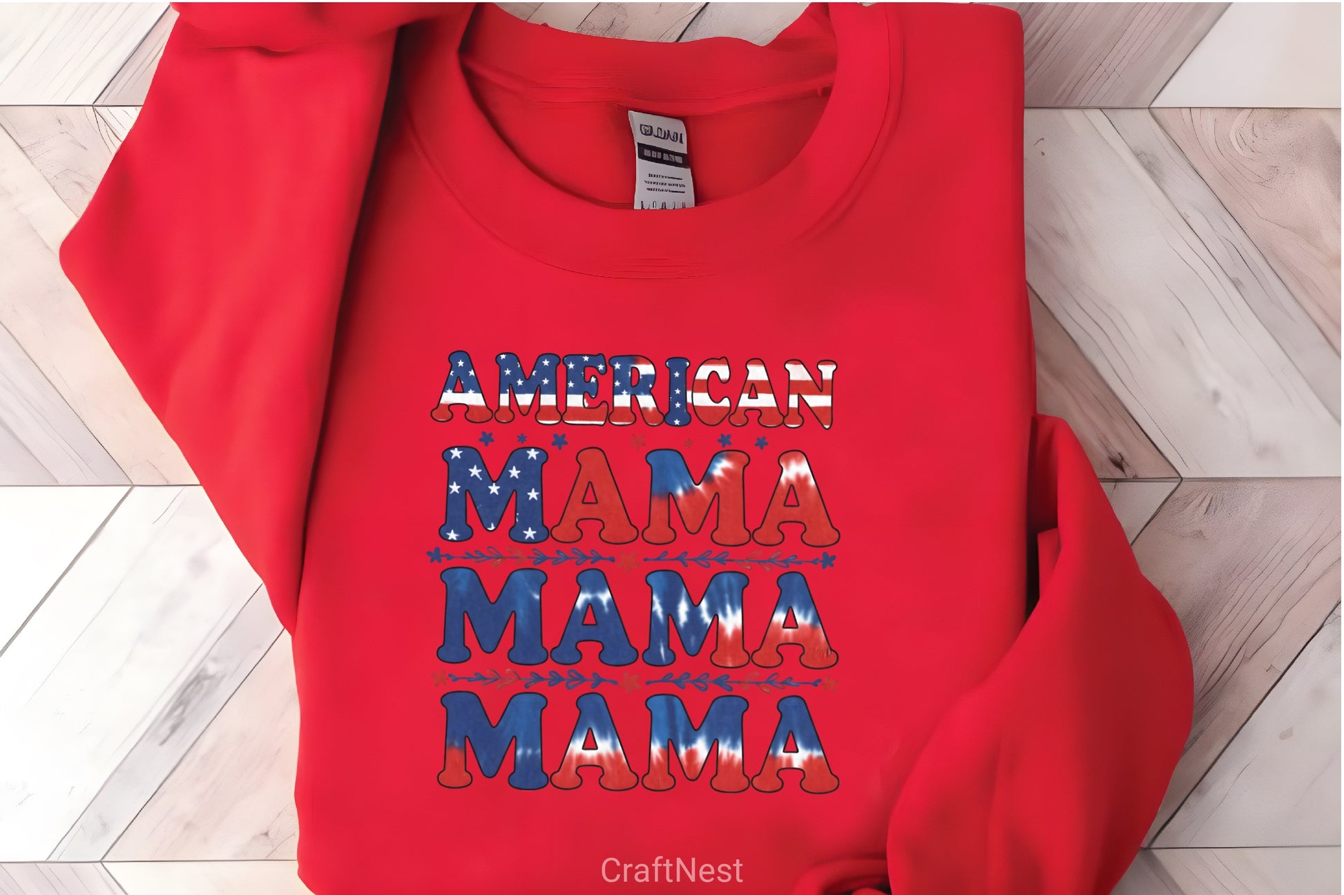 4th of July American Mama Clipart Bundle - CraftNest - Digital Crafting and Art