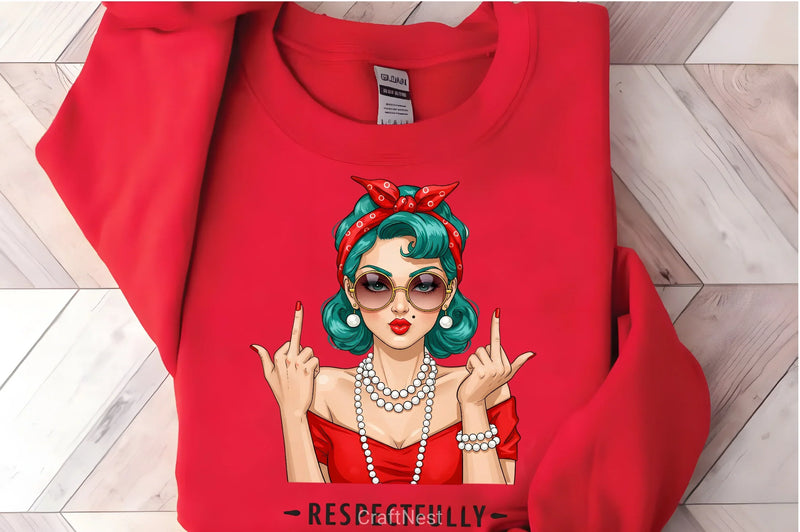 Respectful Middle Finger Clipart Bundle 1 - CraftNest - Digital Crafting and Art