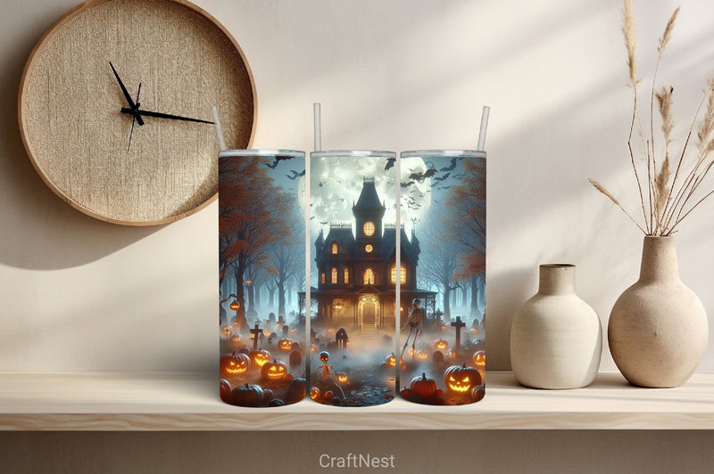 Halloween Tumbler Wrap Bundle 30 - CraftNest - Digital Crafting and Art