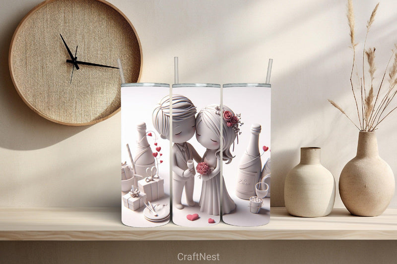 Valentine Tumbler Wrap Bundle 79 - CraftNest - Digital Crafting and Art