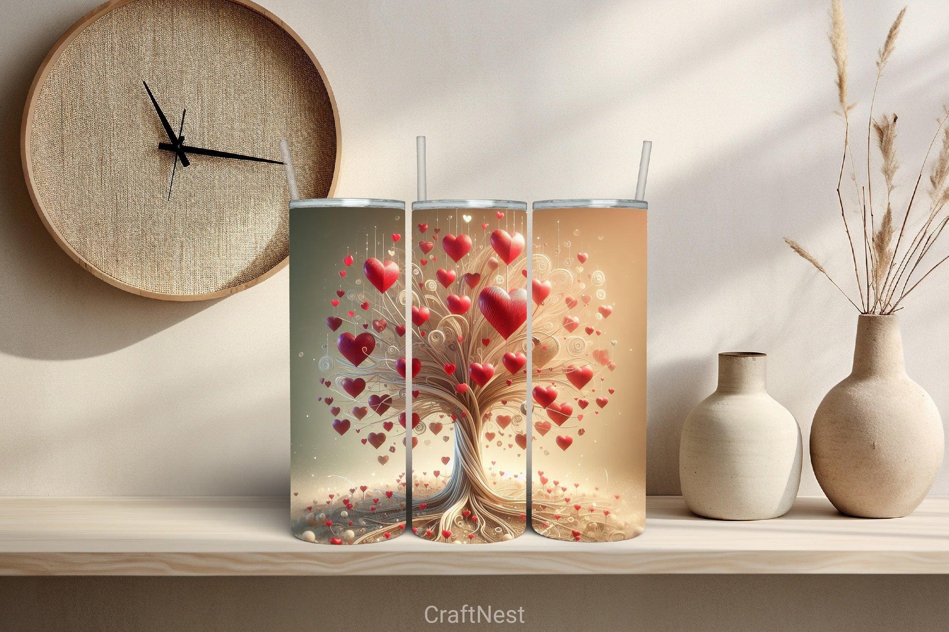 Valentine Tumbler Wrap Bundle 28 - CraftNest - Digital Crafting and Art