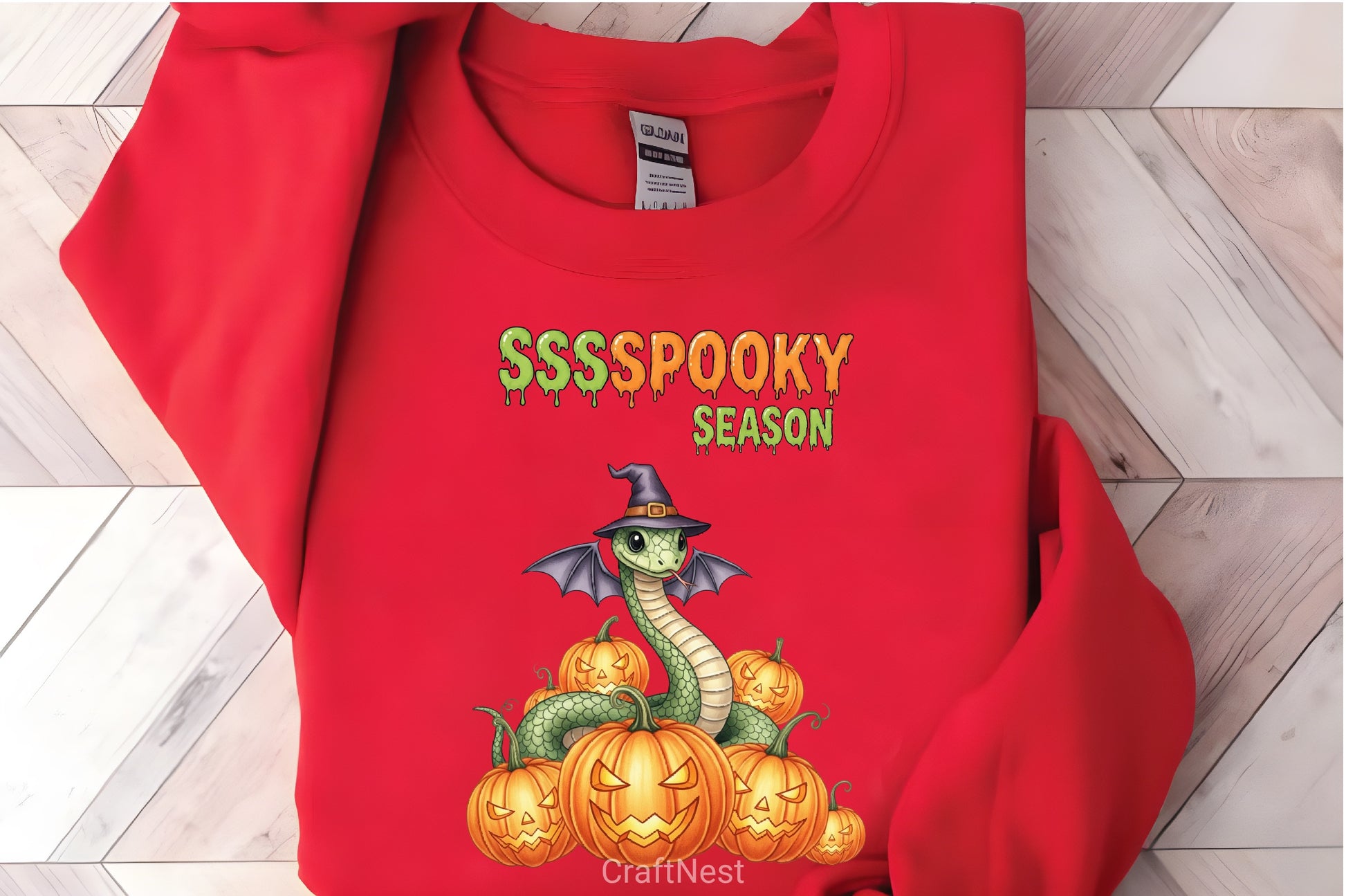 Spooky Snake & Pumpkins Clipart Bundle - CraftNest - Digital Crafting and Art