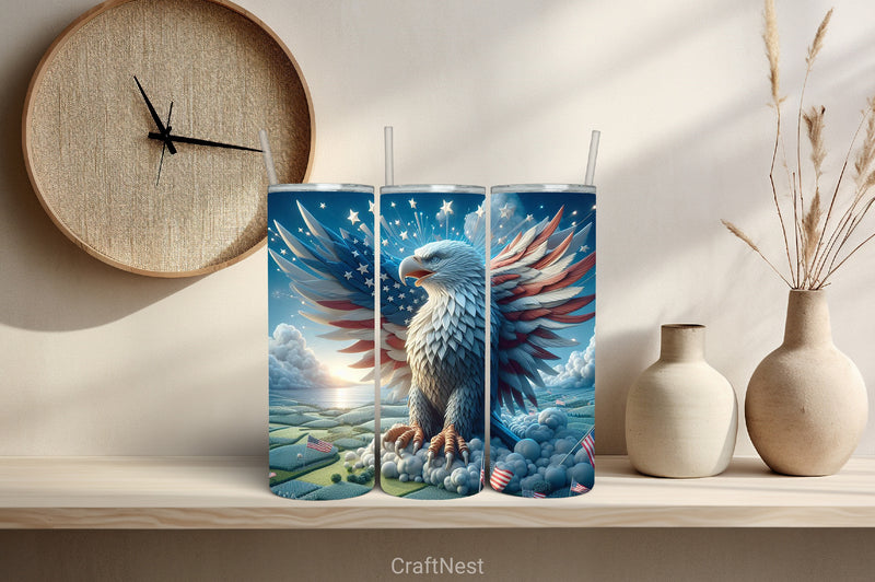 4th of July Tumbler Wrap Bundle 138 - CraftNest - Digital Crafting and Art